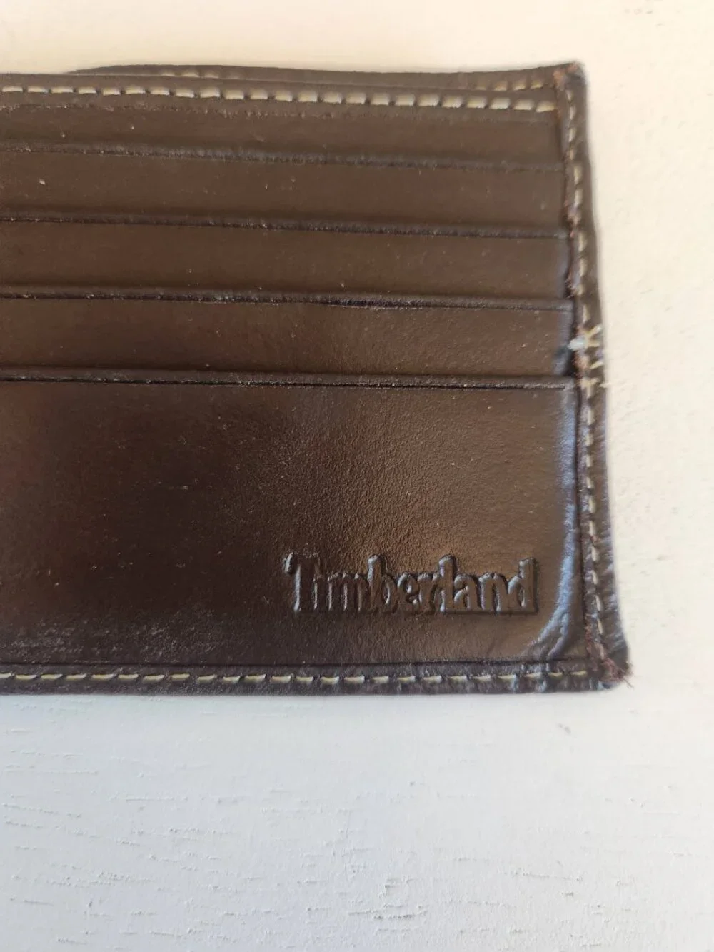 Timberland Brown Leather Men's Wallet - Picture 3 of 6